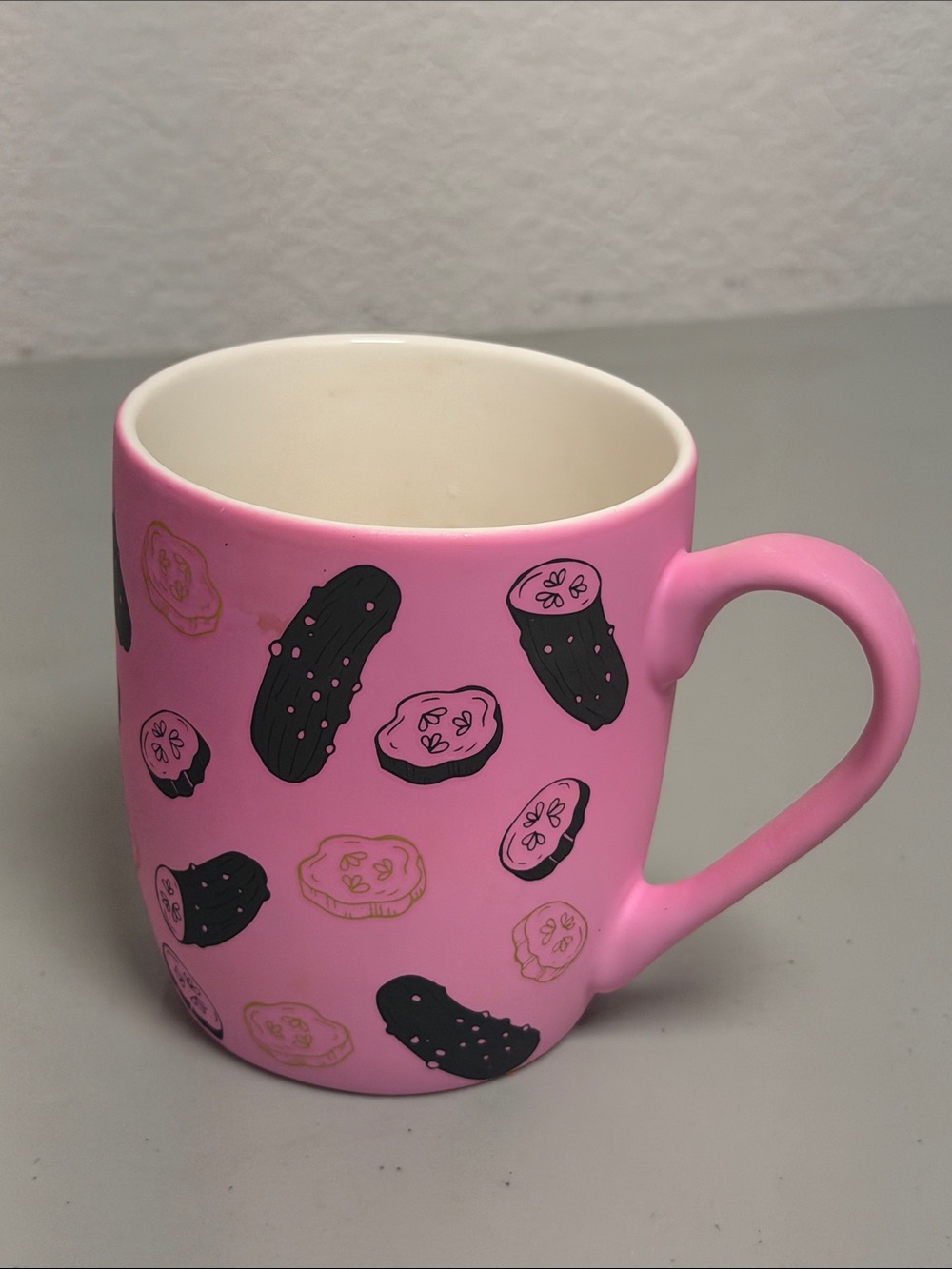 Pink Pickle Mug - Picture 3 of 6